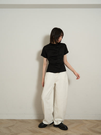 ribbon pocket pants