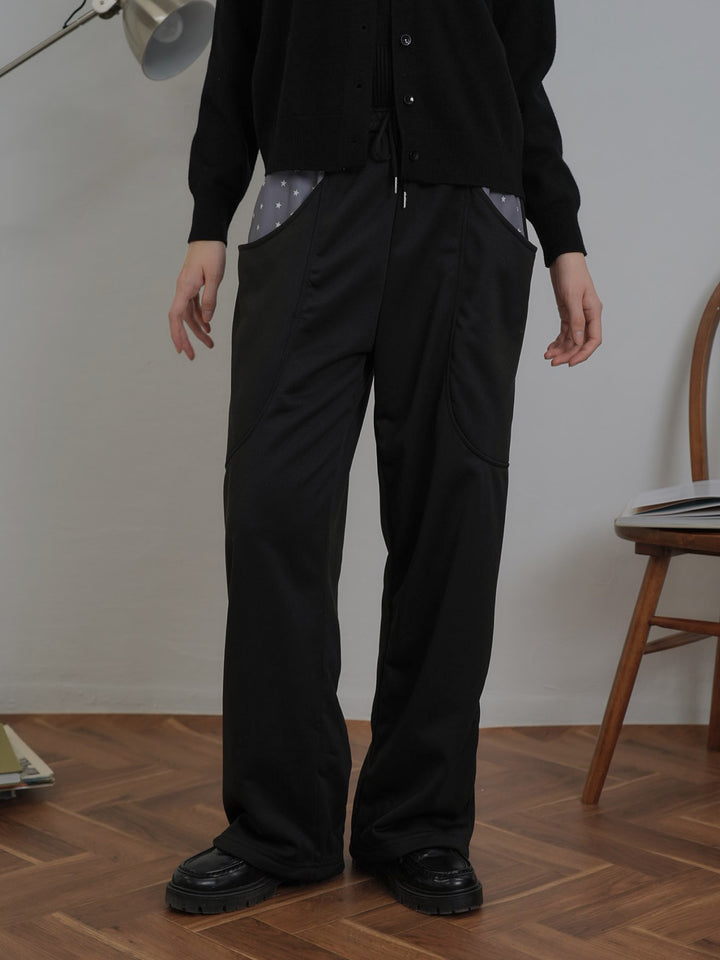 petit star pocket sweat pants