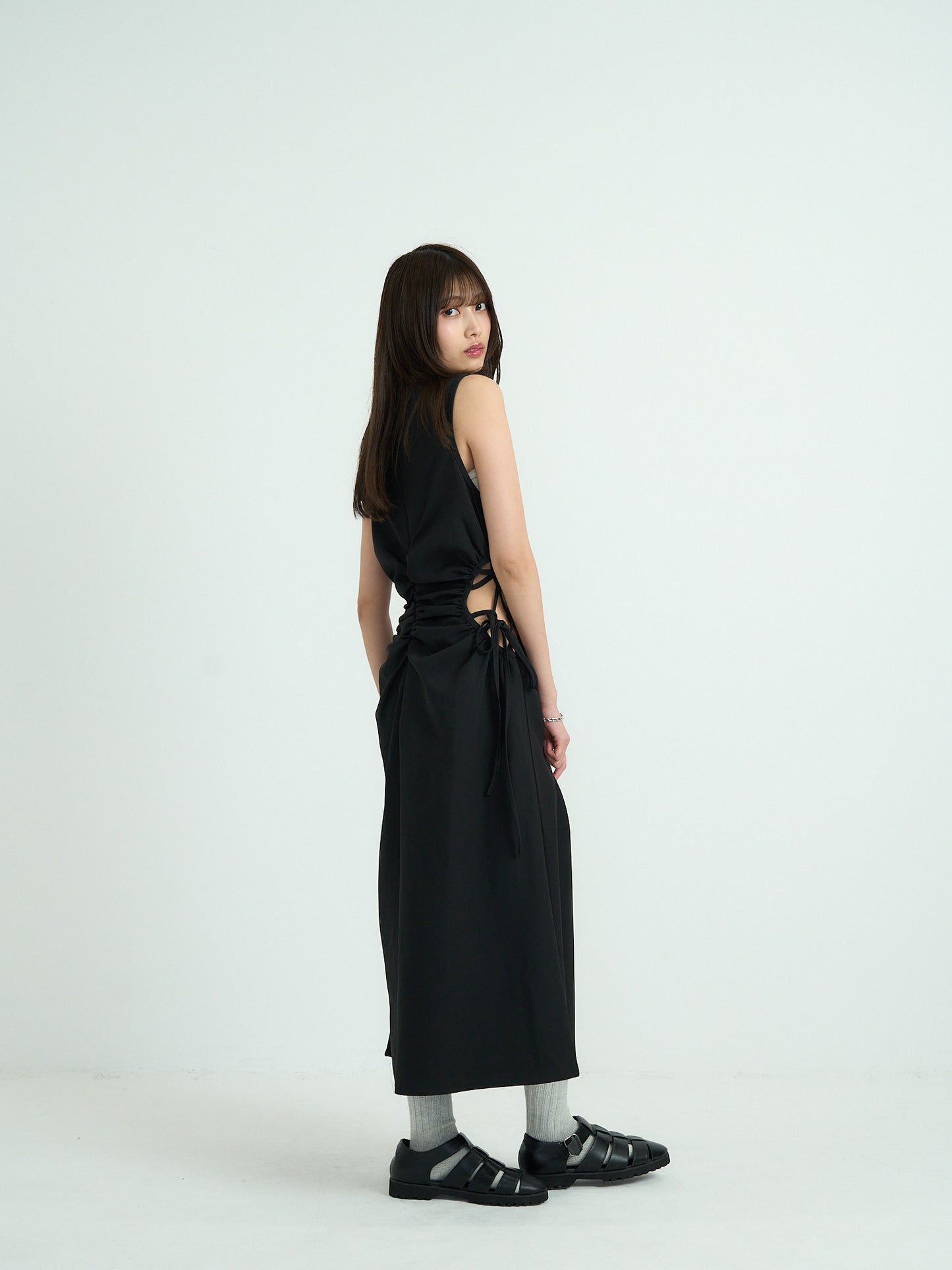 waist side hole one piece
