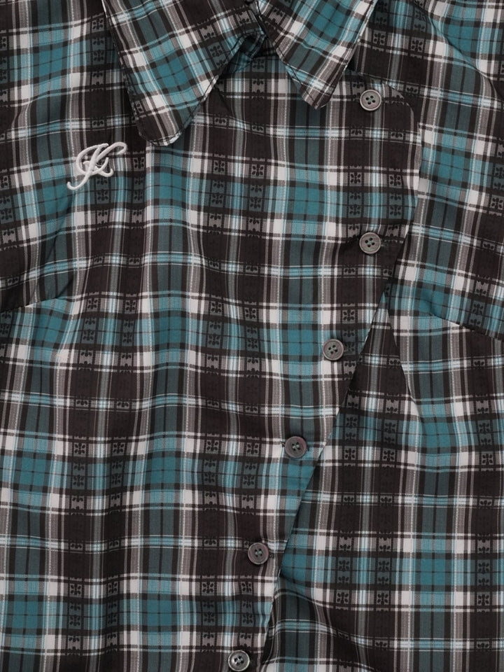 retro plaid shirt