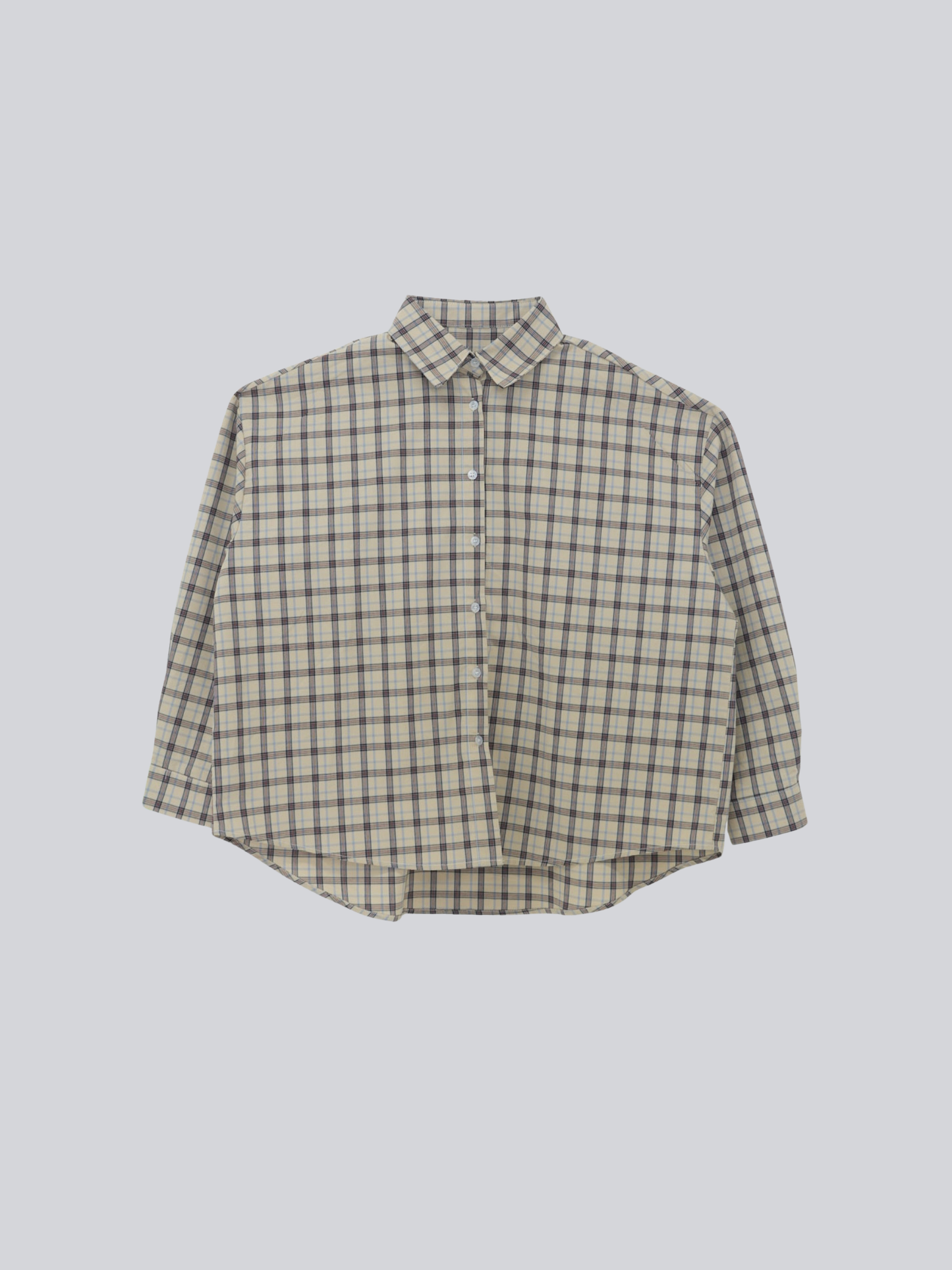 check shirt set