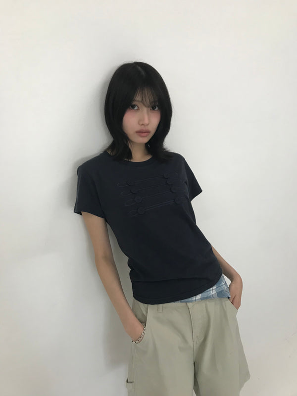 military button tee