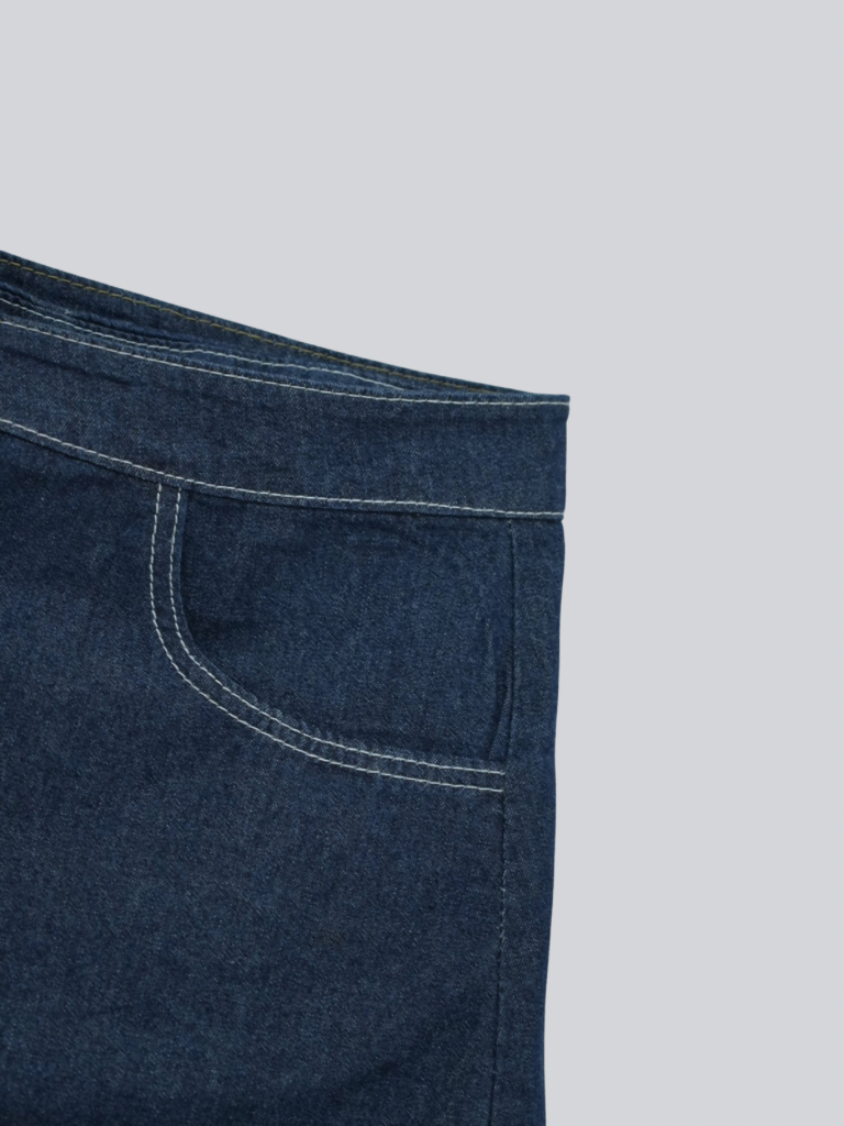 separate wrap design wide pants