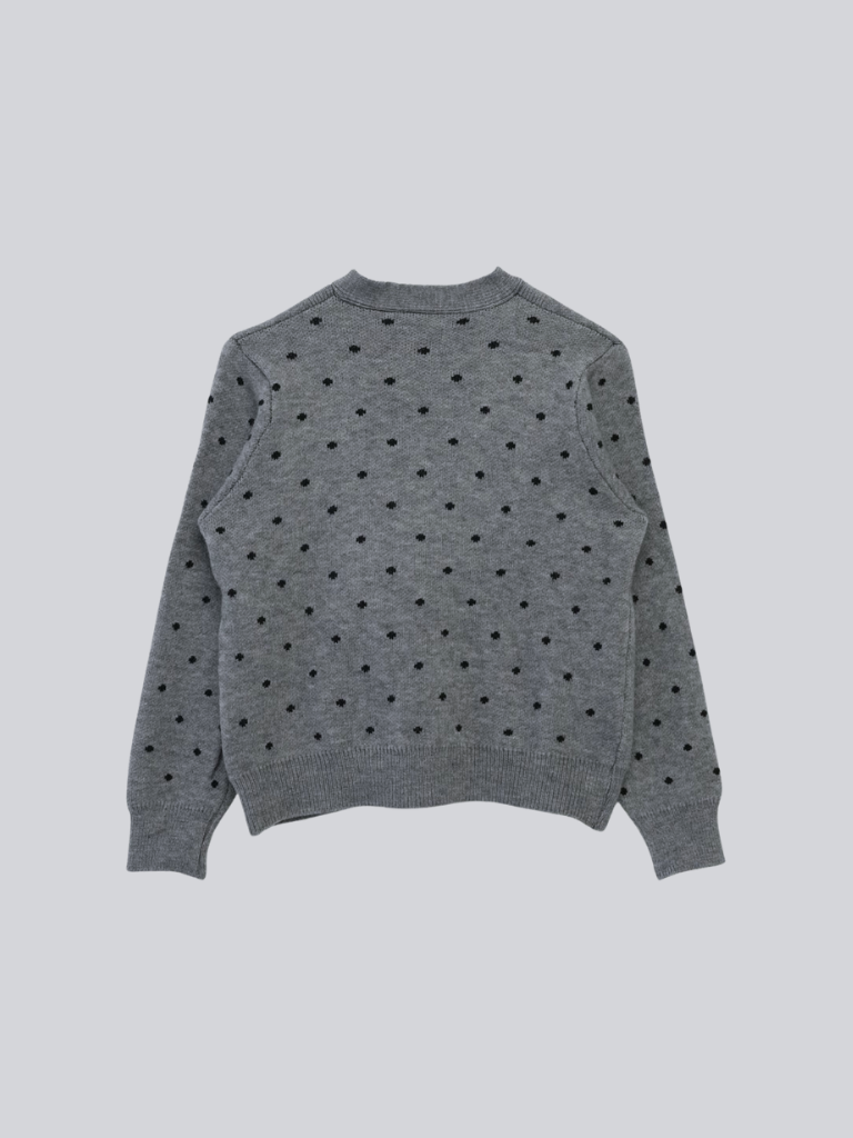 dot ribbon cardigan