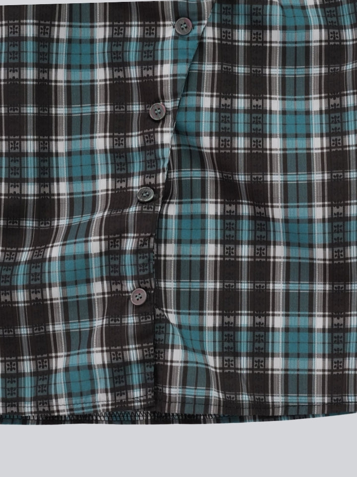 retro plaid shirt