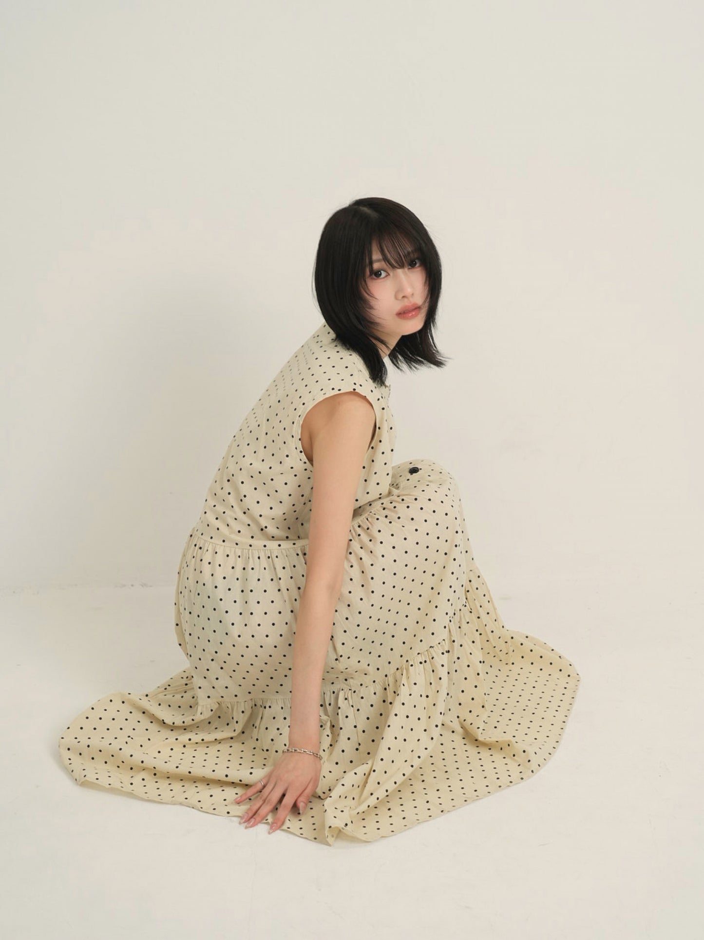 dot line long onepiece
