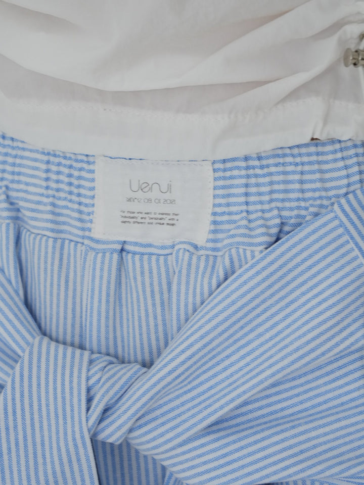 【8月26日発送予定】waist ribbon wide pants