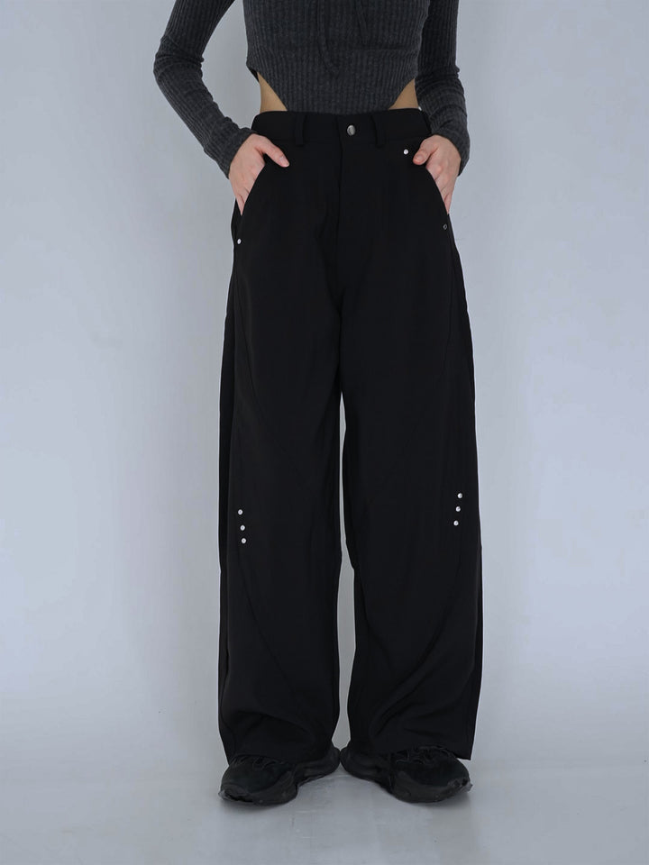 【8月29日発送予定】stitched wide pants