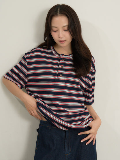 border henley tee