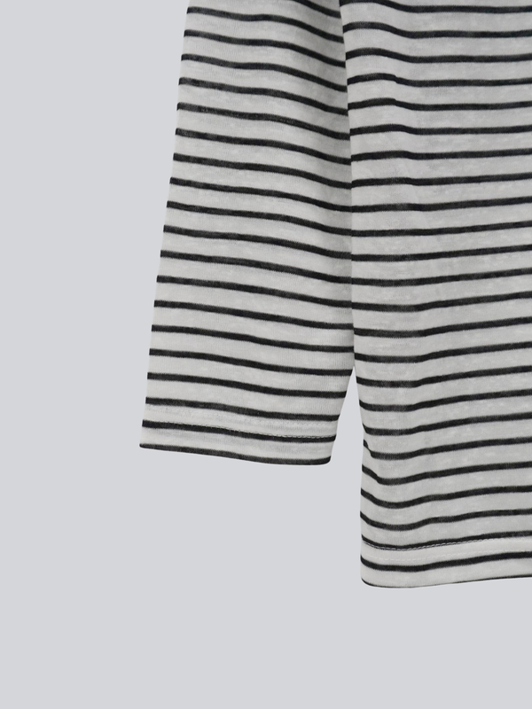 french border long sleeve knit