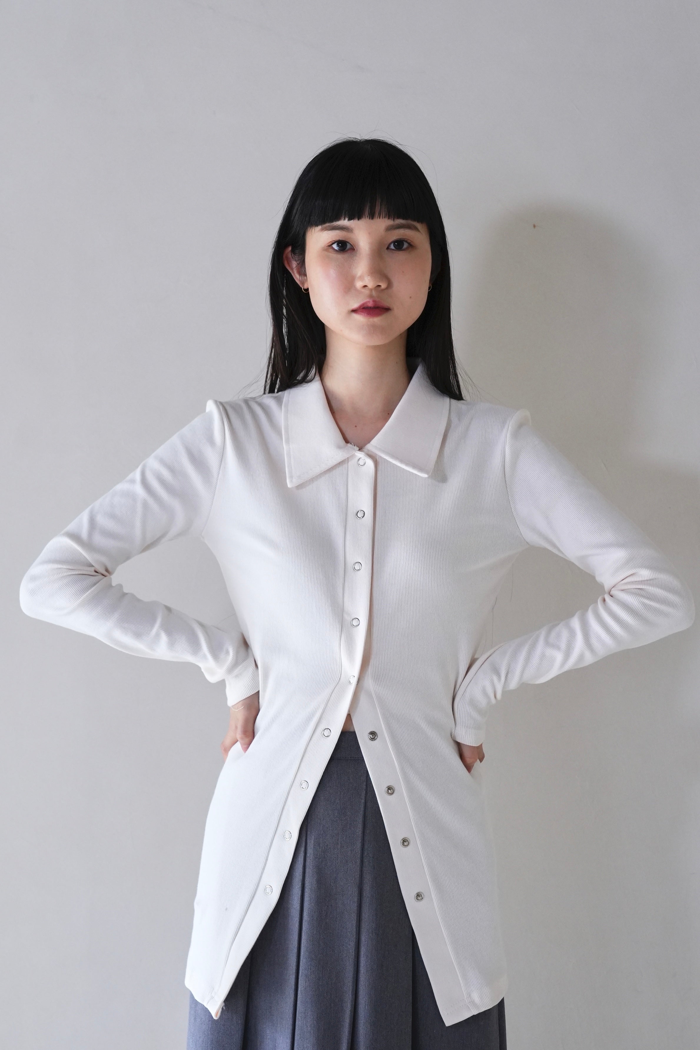 collar button tops