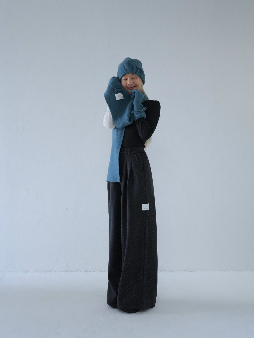 【10月中旬発送予定】ribbon knit 3piece set