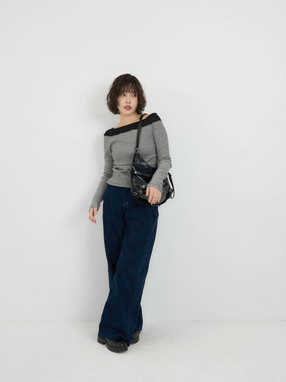 border long sleeve top