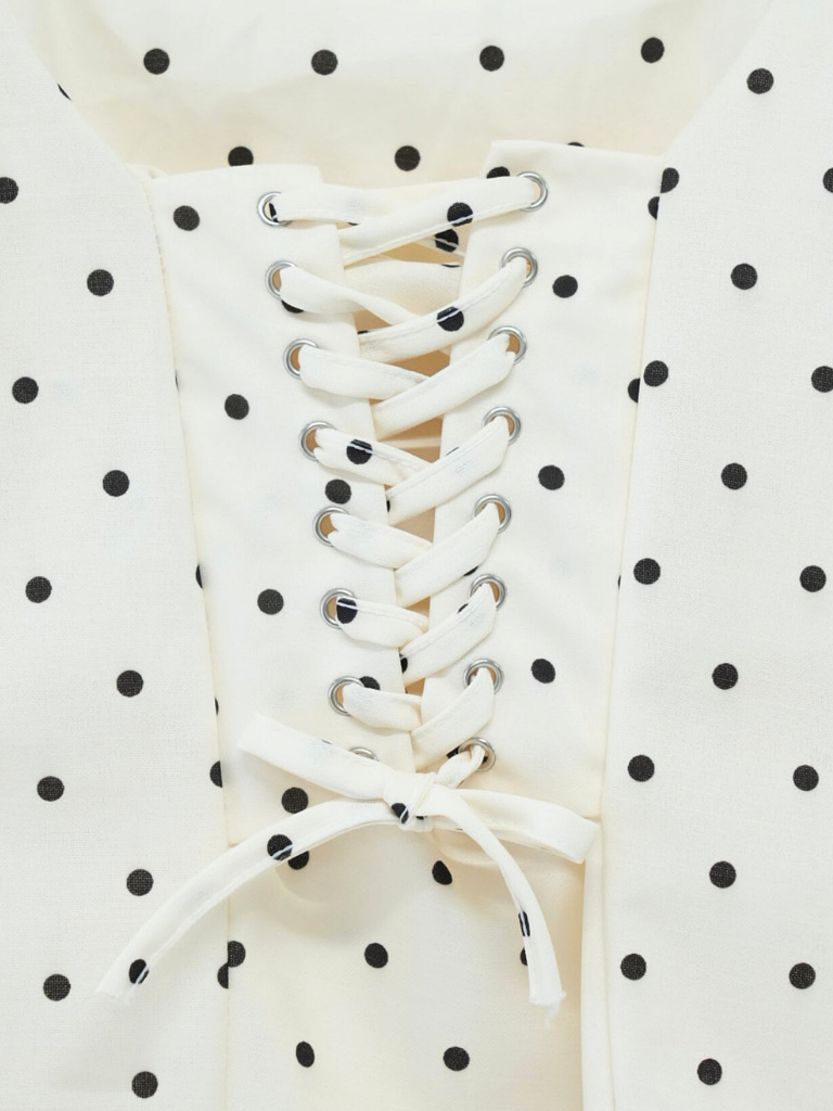 polka dot cami dress
