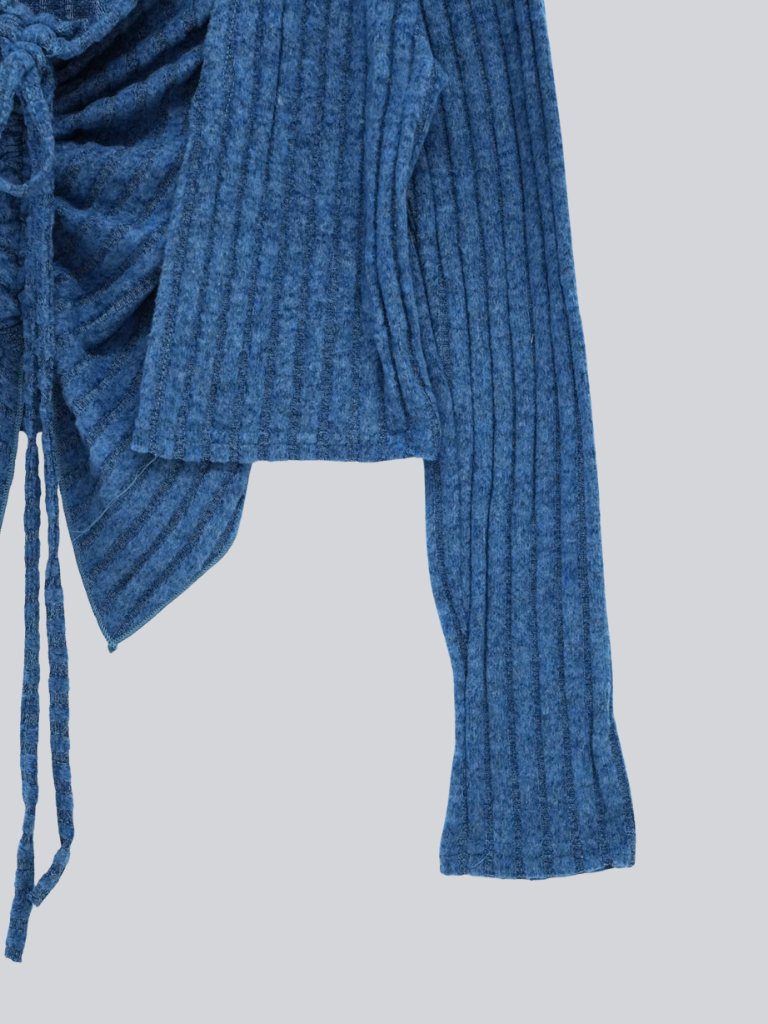 【 10月上旬発送予定 】ribbed ruched cami & cardigan set