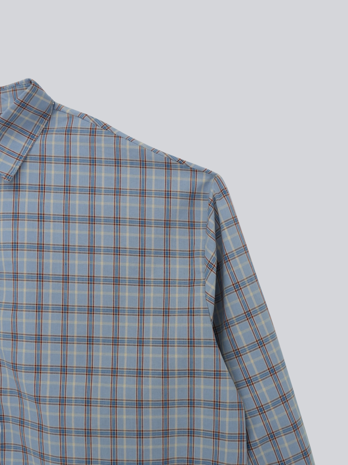 check shirt set