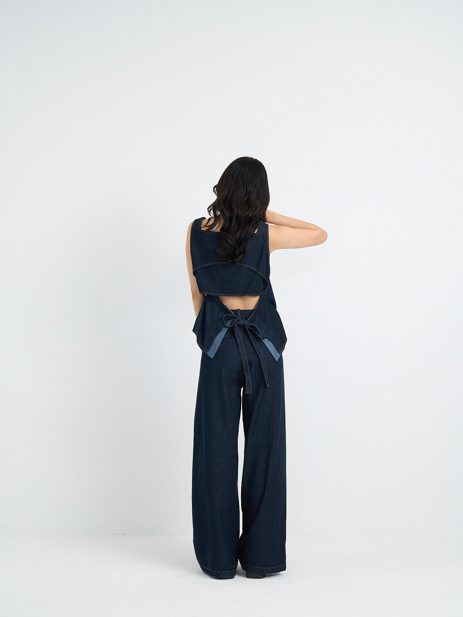 highwaist wide denim pants｜ハイウエストデニムパンツ｜uenui – Uenui