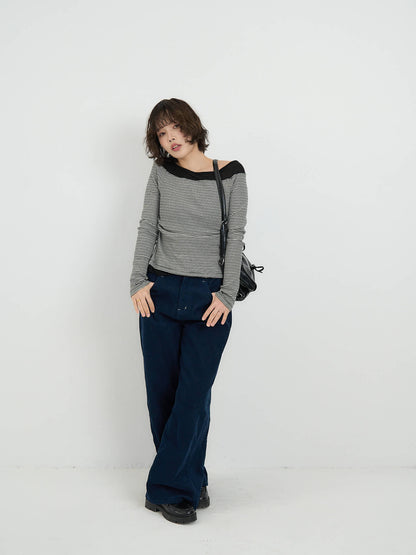 border long sleeve top