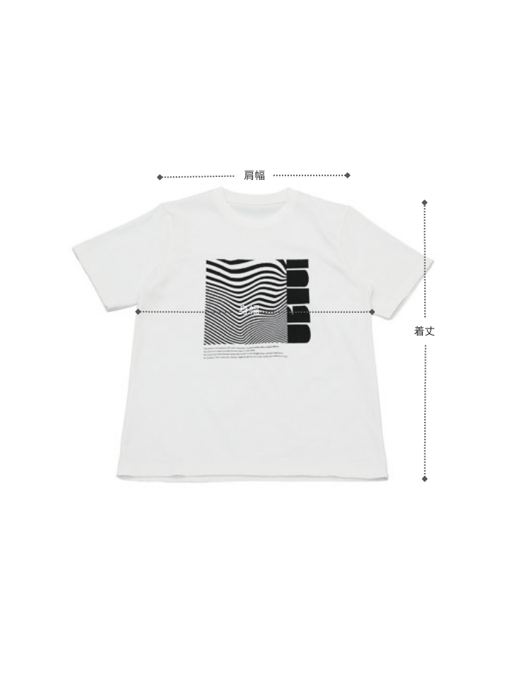 marble motif graphic T