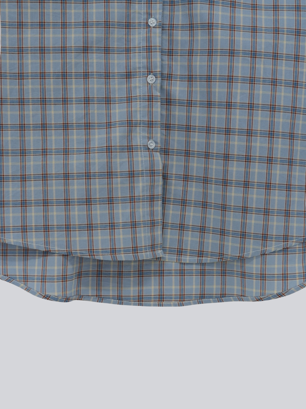check shirt set