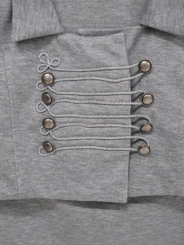 double button short jacket