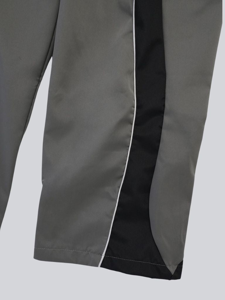 side zip wave line pants