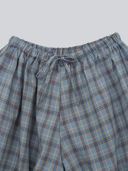 check shirt set
