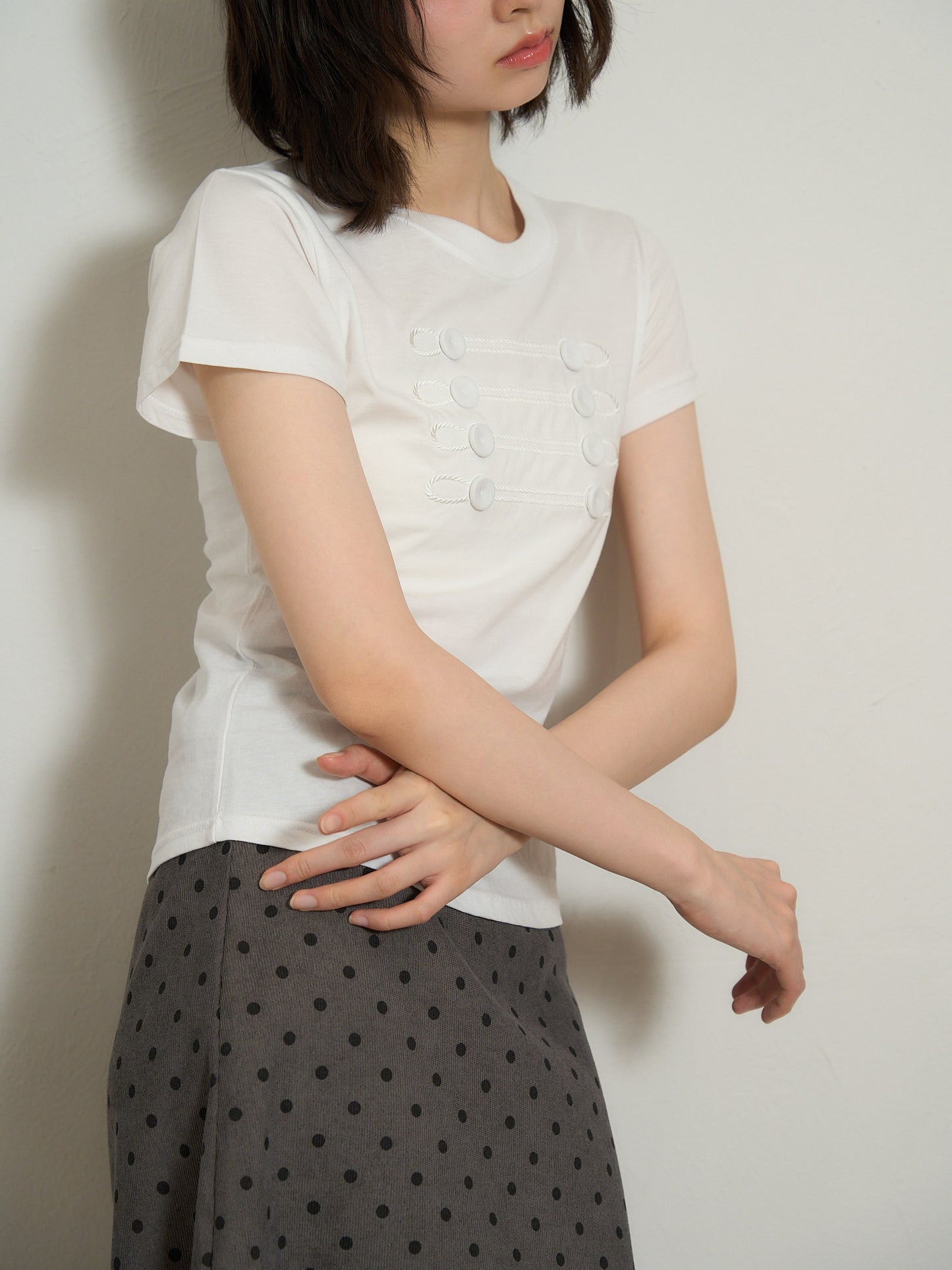 military button tee