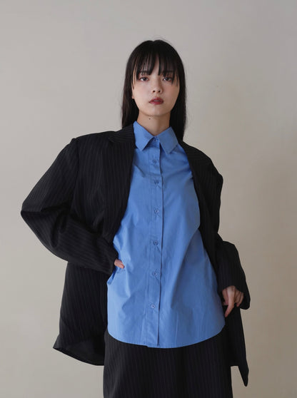 over size stripe jacket