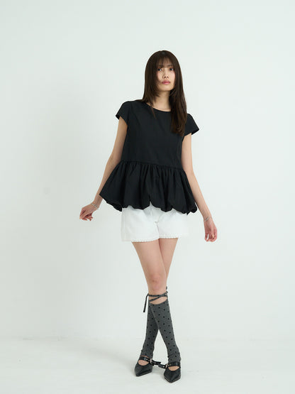 レース ショートパンツ カジュアルガーリー レディース Uenui