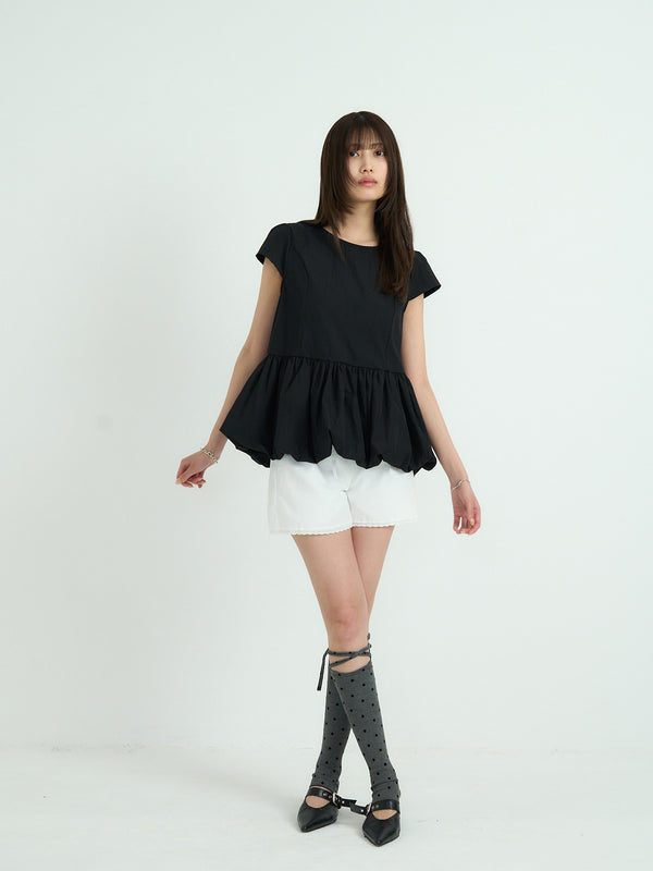 レース ショートパンツ カジュアルガーリー レディース Uenui