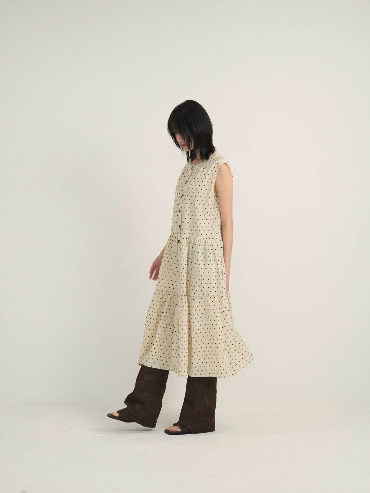 dot line long onepiece
