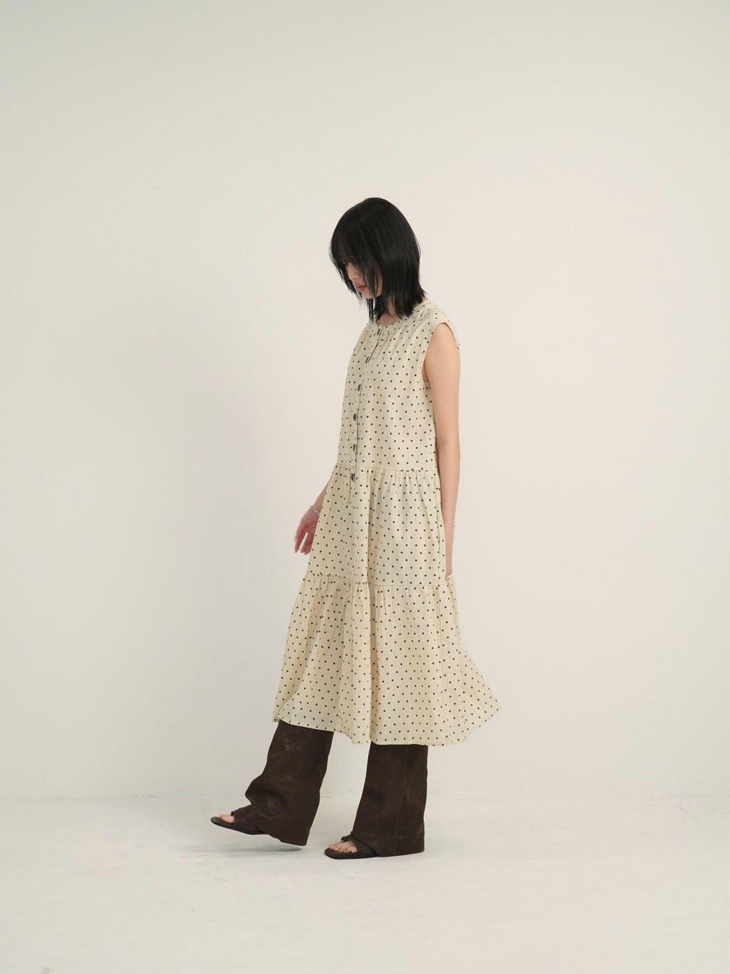 dot line long onepiece