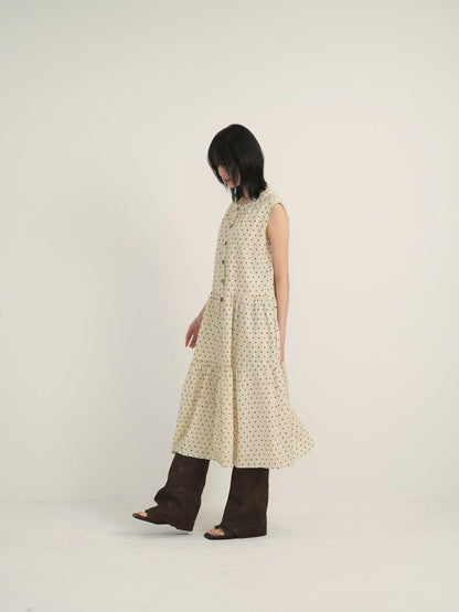 dot line long onepiece