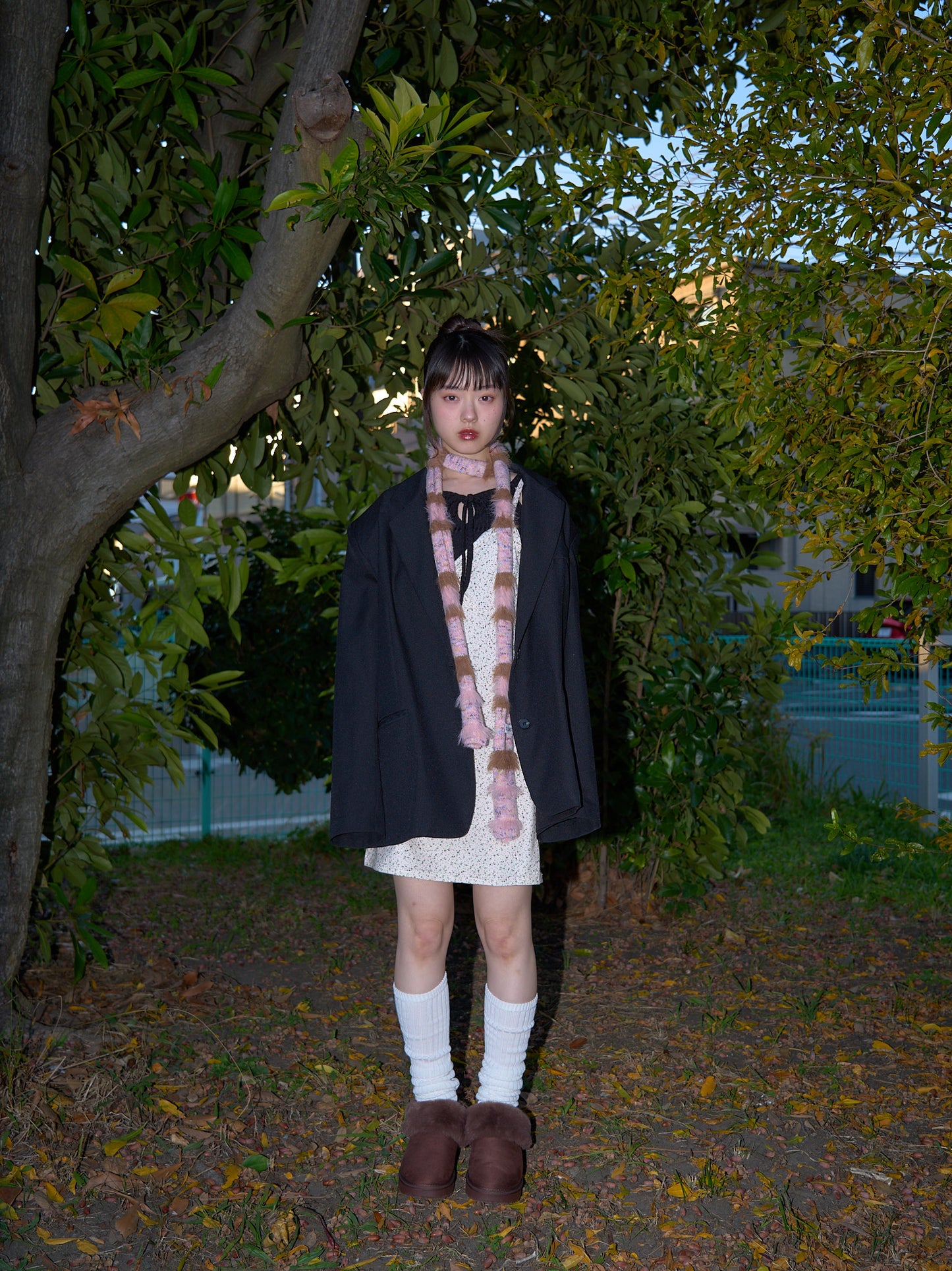 小花柄 キャミワンピース カジュアルガーリー レディース Uenui