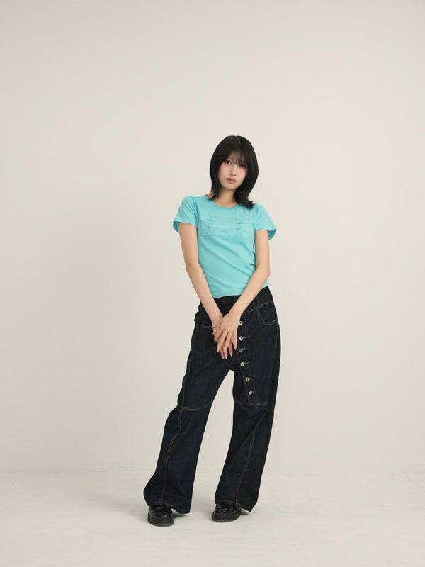 military button tee