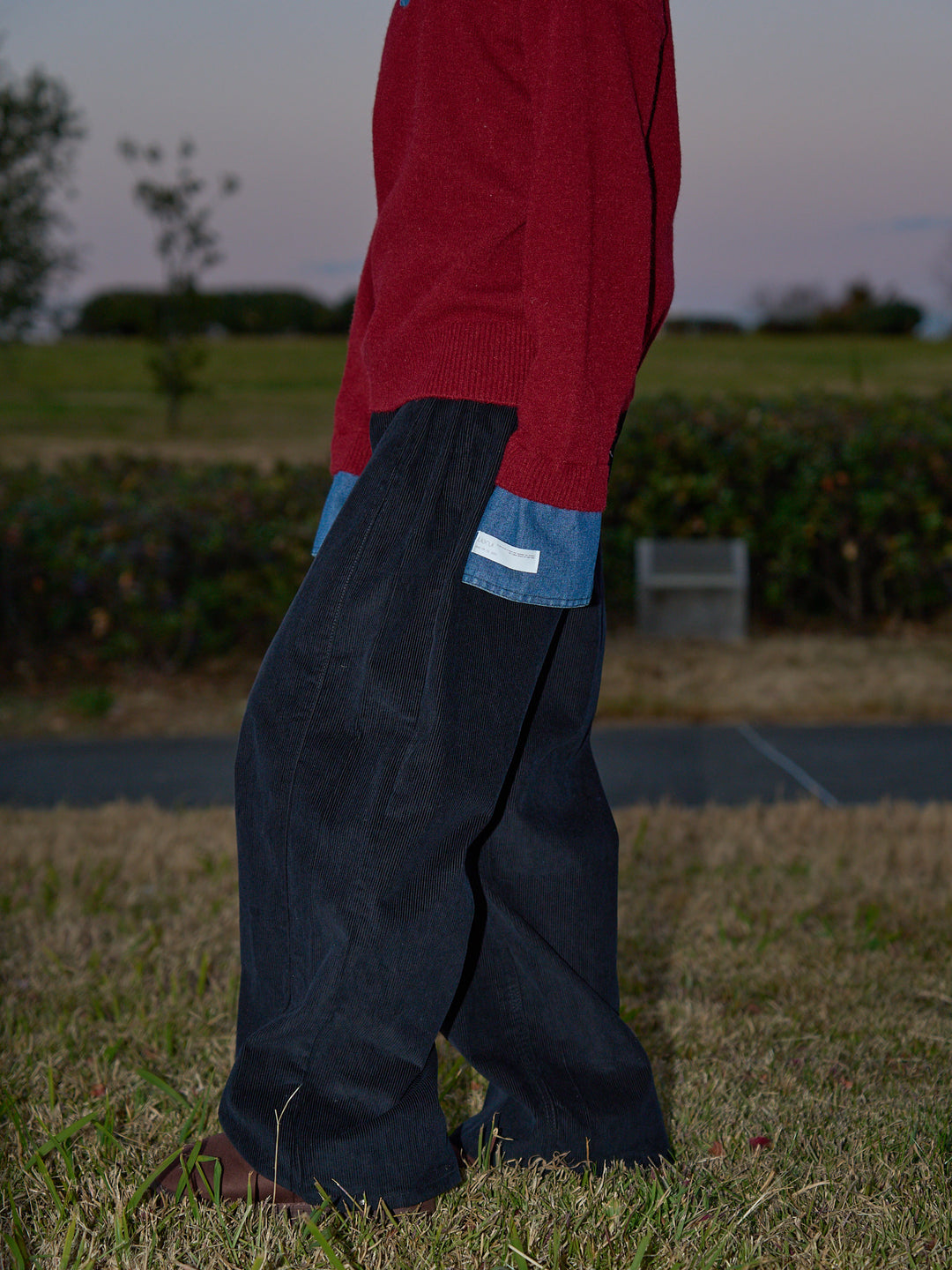 corduroy bootcut pants