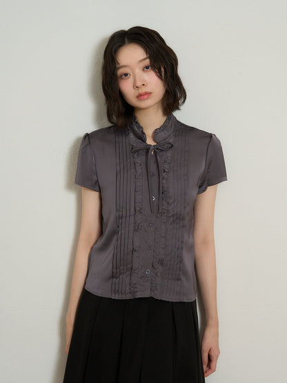 vintage frill  blouse