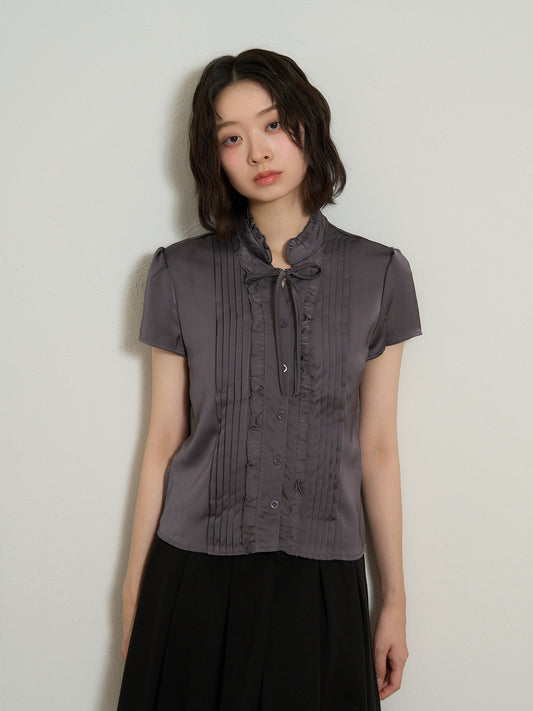 vintage frill  blouse