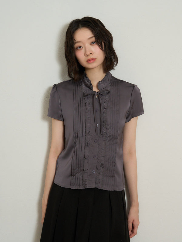 vintage frill  blouse