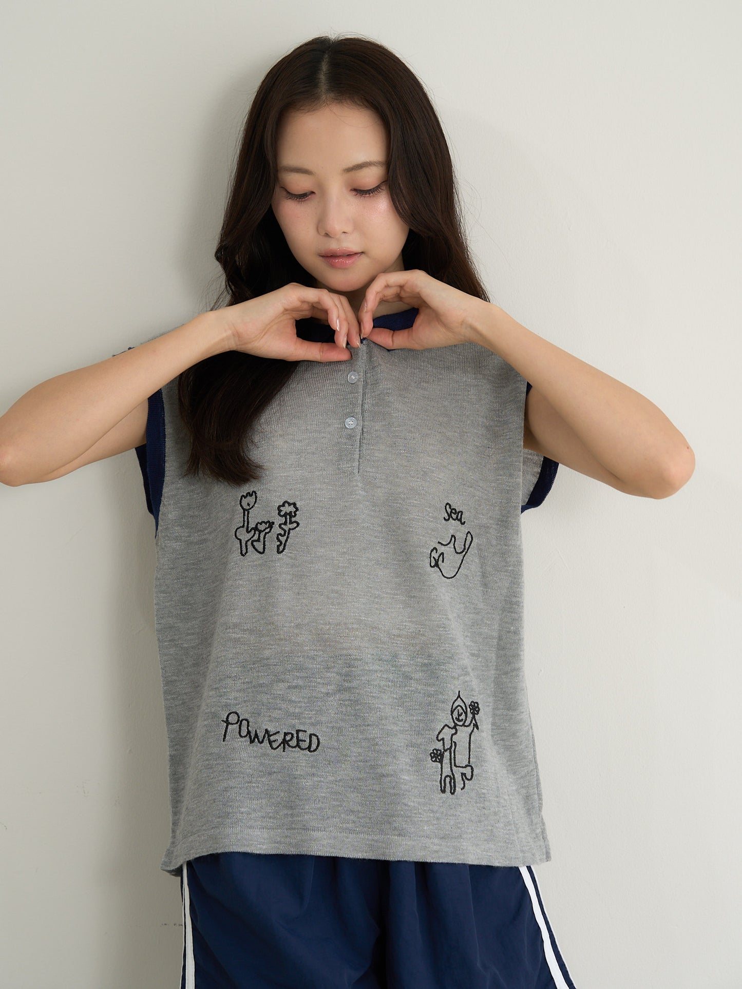 animal sketch polo