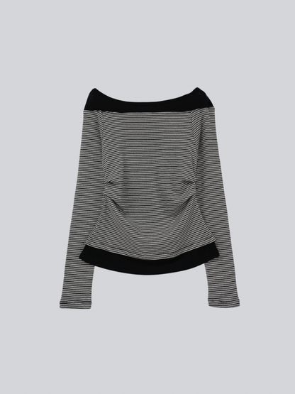 border long sleeve top