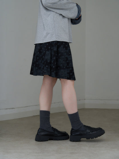 dot  line skirt