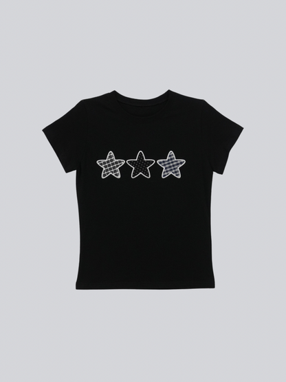 star patch tee