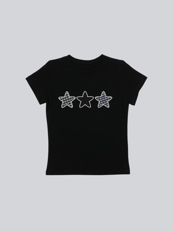 star patch tee