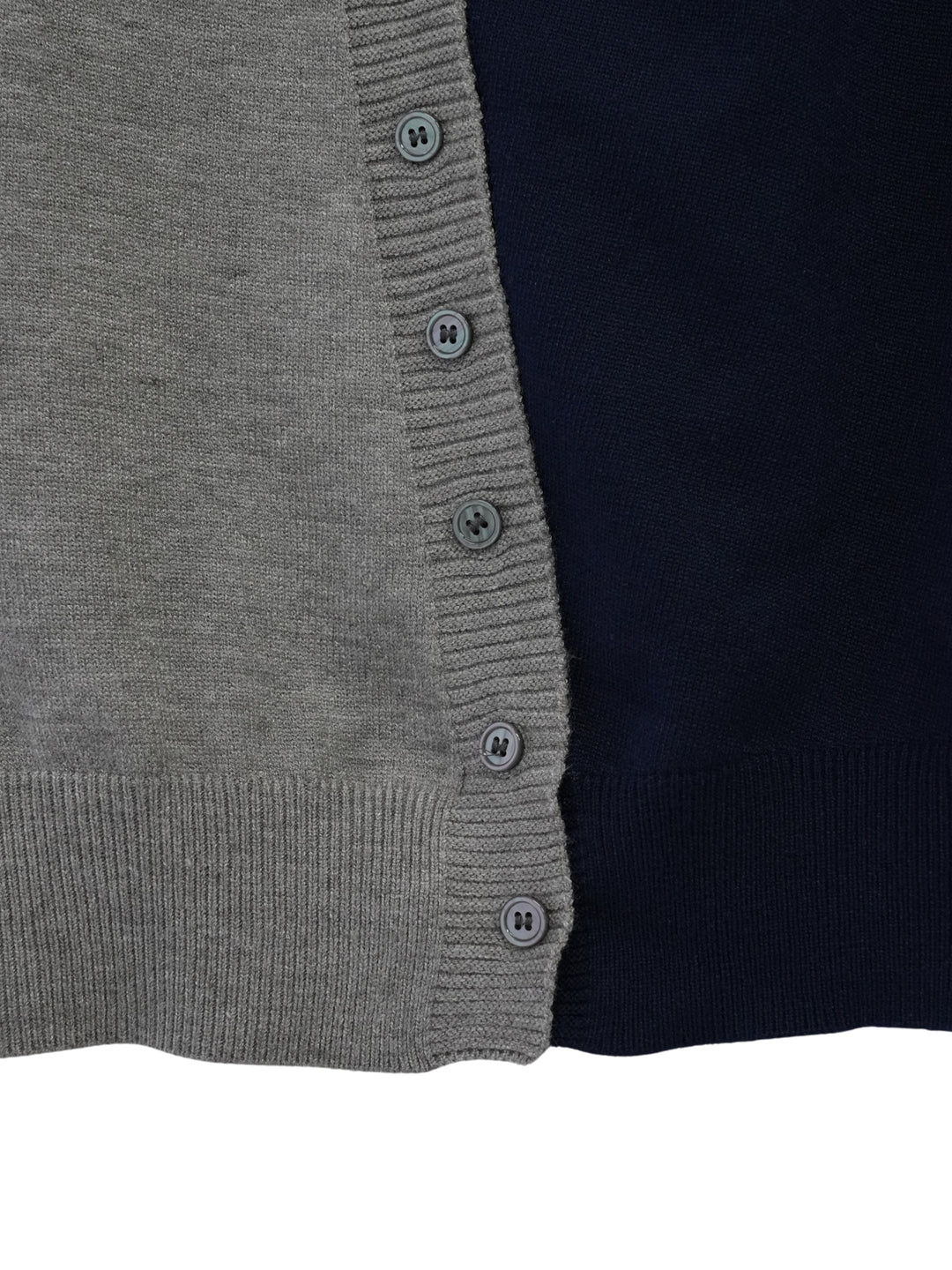 bi-color unique cardigan