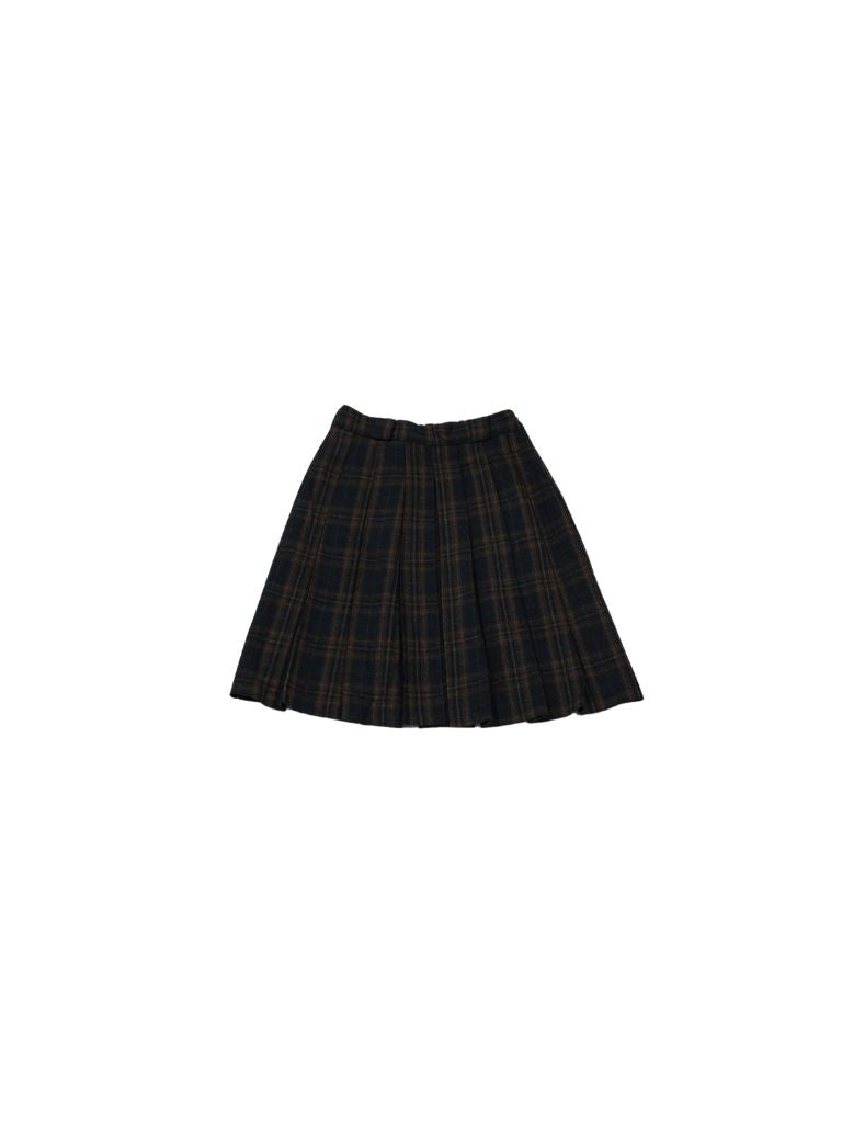 check pleats skirt – Uenui