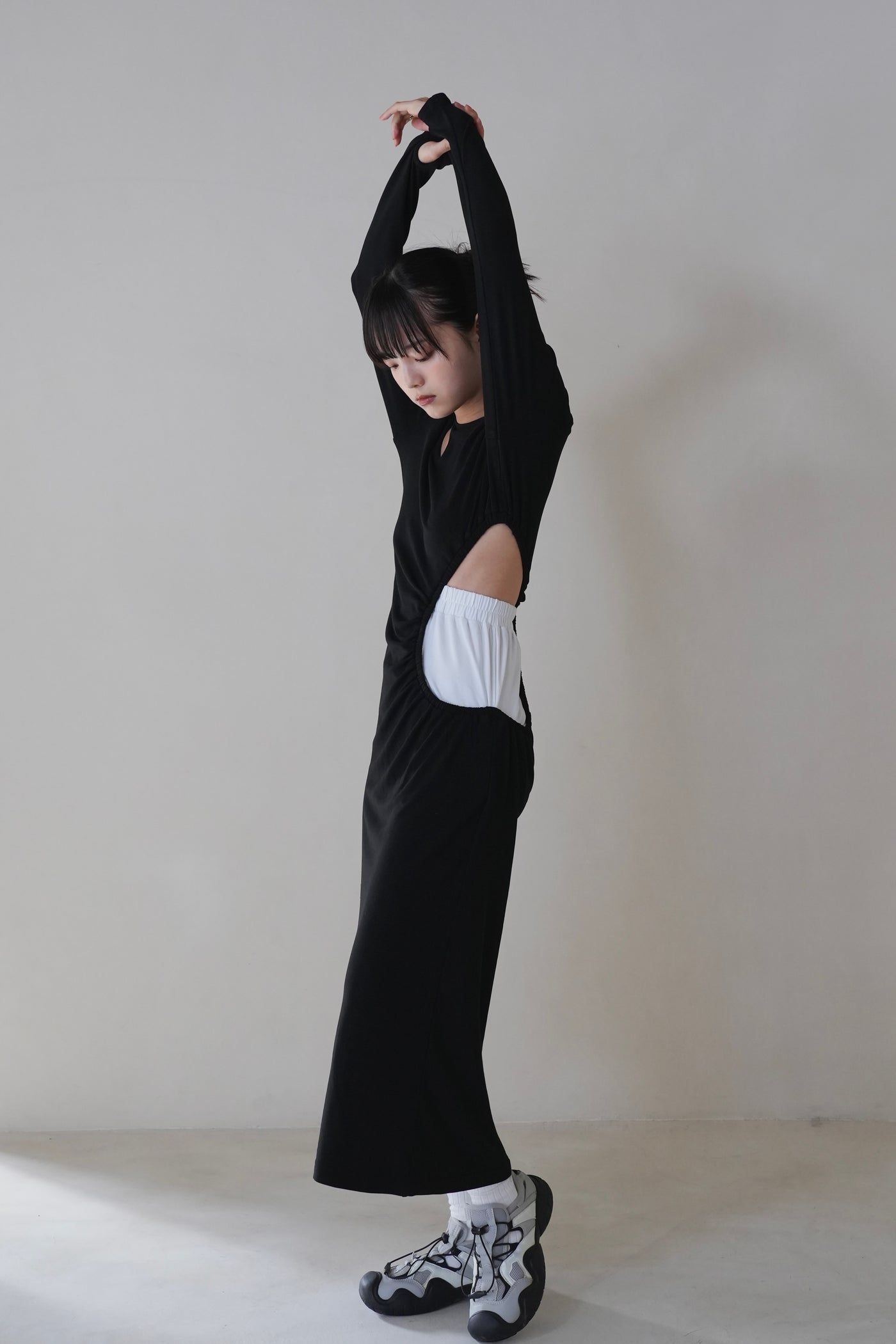 cut out hole one-piece