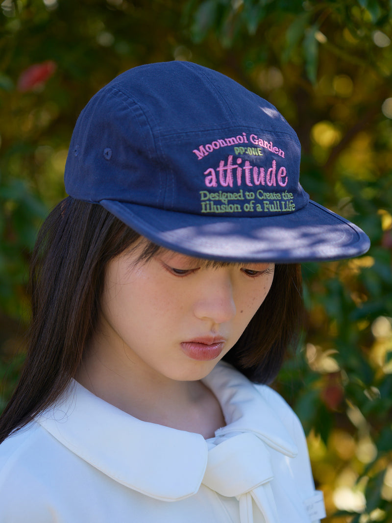 logo embroidered cap【 12/11 発売 】