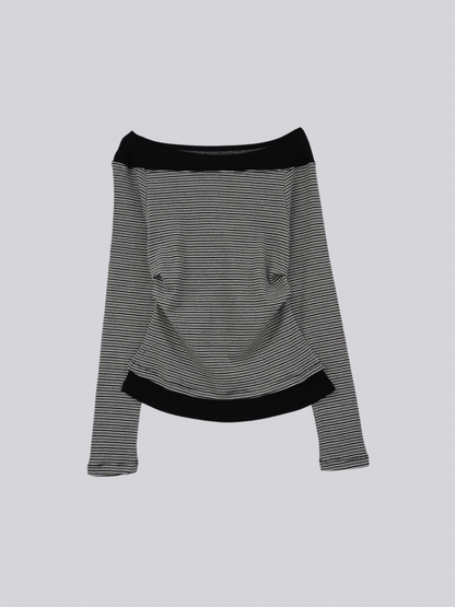 border long sleeve top